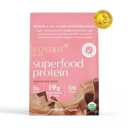 Boobie Body Pregnancy and Lactation Protein Dietary Supplement Powder Chocolate Bliss