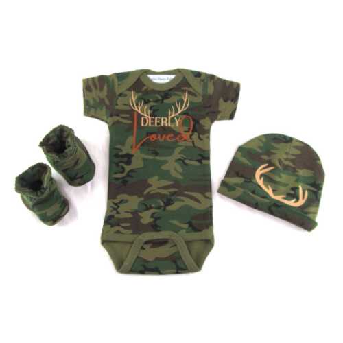 Baby Boy Clothes, Camo Baby Clothes, Baby Clothing, Hunting Bodysuit, Newborn Clothes, Camo Baby Gift, Baby Clothes Boy, Funny Baby Gift