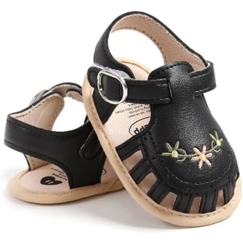 Baby Sandals Infant Boys Girls Summer Dress Flat Shoes Beach Sandals Newborn Crib Shoes First Walkers Prewalkers