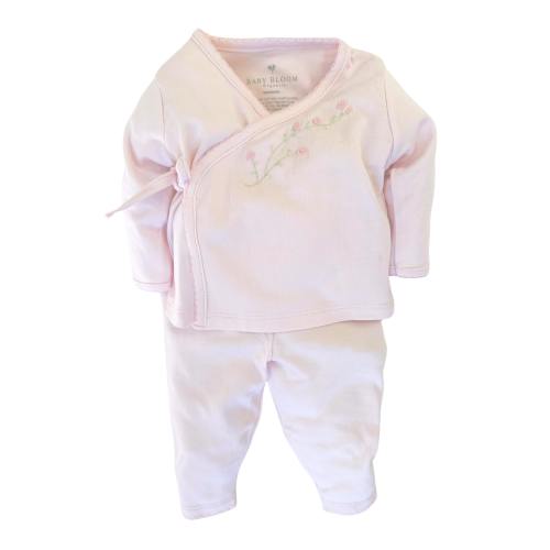 Pima Kimono Set Rose Pink
