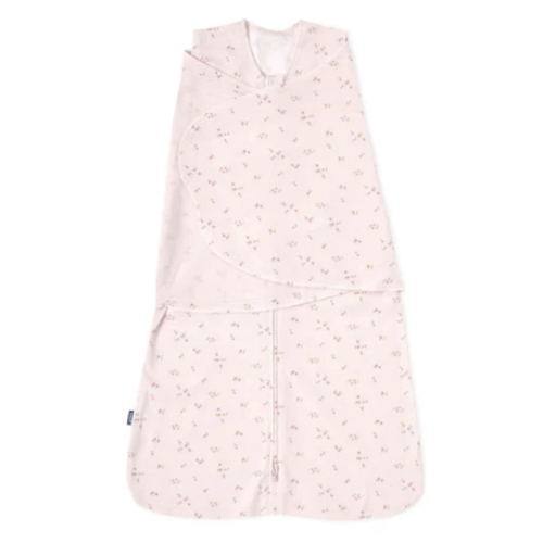 Pink Floral Cotton Swaddle Newborn | HALO