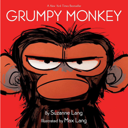 Grumpy Monkey - by Suzanne Lang (Board Book)