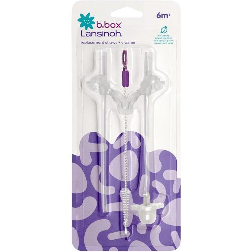 Lansinoh b.box Sippy Cup Replacement Straw Pack