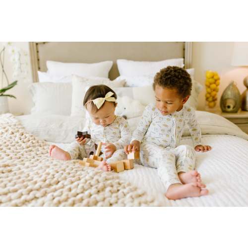 Bamboo Footie Pajamas | Bamboo Baby Pajamas - Bellabu Bear