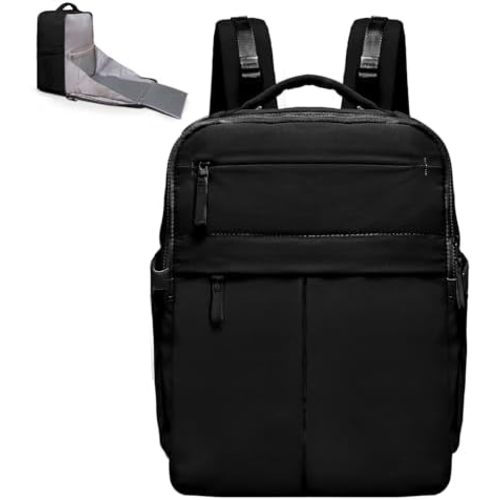 Diaper Bag Backpack,Baby Bag Backpack with Changing Station,Waterproof Large Diaper Bag for Baby Boy Girls,Pañaleras Para bebe with 15 Pocket,2 Insulated Pockets,Black