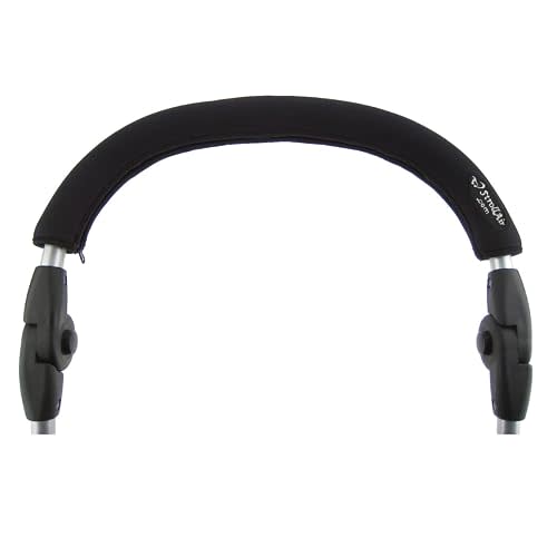 StrollAir Universal Handle Sleeve Cover, Black, 24", 1 Count