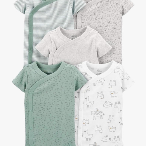 Simple Joys by Carter's unisex-baby 5-pack Side Snap Short-sleeve Bodysuit
