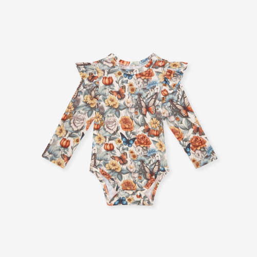 Mariposa Ruffled Bodysuit