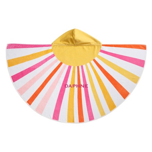 Sunshine Kid Beach Hooded Towel UPF 50+
