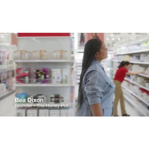 The Honey Pot Company 100% Organic Cotton Cover Cooling Herbal Infusion Overnight Pads - 12ct