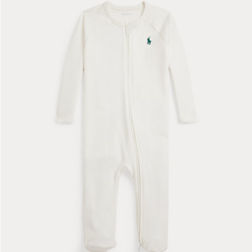 Cotton Interlock Footed Coverall
