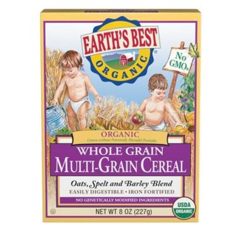 Earth's Best Organic Multi-Grain Whole Grain Baby Cereal - 8oz
