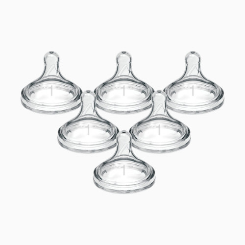 Wide-Neck Nipple (6 Pack) - Clear
