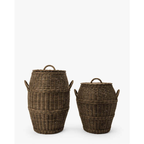 Winders Wicker Lidded Basket