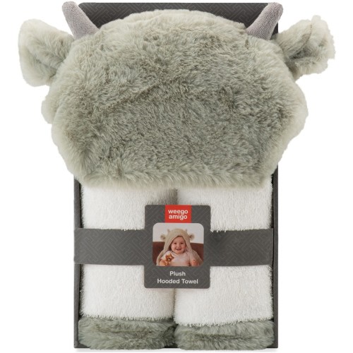 Weegoamigo Plush Hooded Towel - Roar-y McIlroy Dinosaur