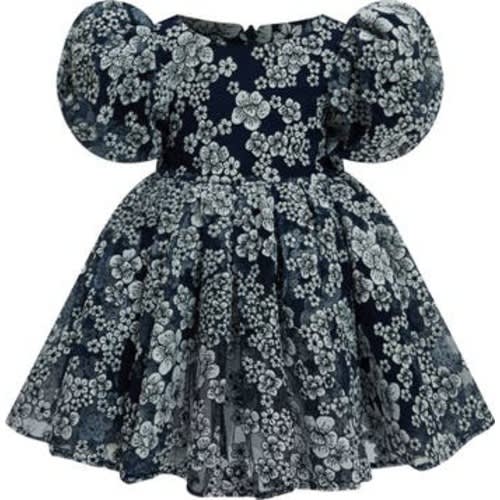 Kids' Roisin Floral Print Dress, 0-3 M