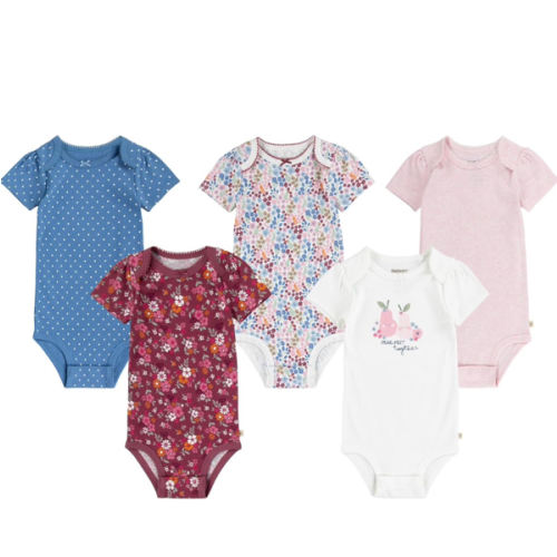 HUGGIES unisex-baby 5-pack Everyday Bodysuit