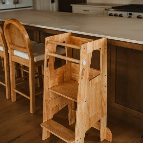 All-Natural Learning Tower - Toddler Step Stool | Little Treasures
