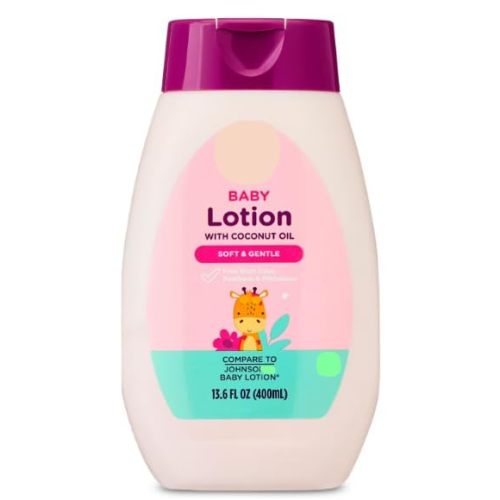 Parent Choice Baby Lotion with Coconut Oil, Gentle, non-greasy hydration for baby's skin, 13.6 fl oz