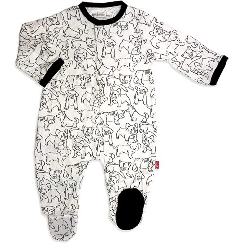Magnetic Me by Magnificent Baby Modal Magnetic Fastener Footie