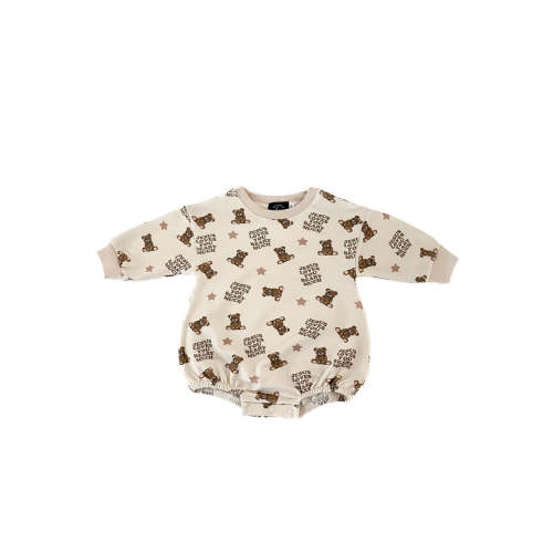 Jesus Loves You Beary Much Bubble Jumpsuit – OUR HOUSE ABOVE
