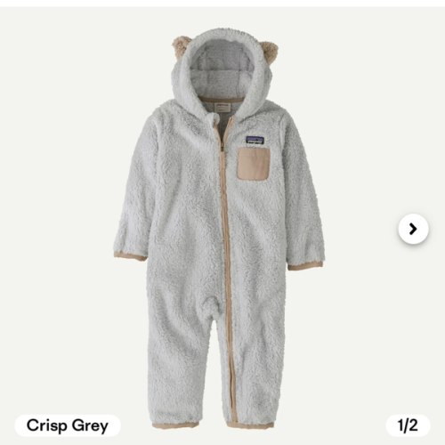 Patagonia Baby Furry Friends Fleece Bunting