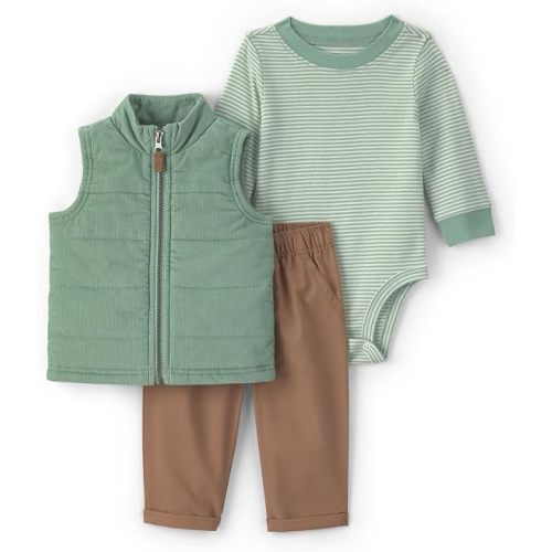 Carter's Baby Boys' 3-piece Bodysuit Pant Sets