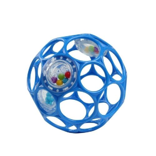 Oball Rattle Easy-Grasp Ball - Blue