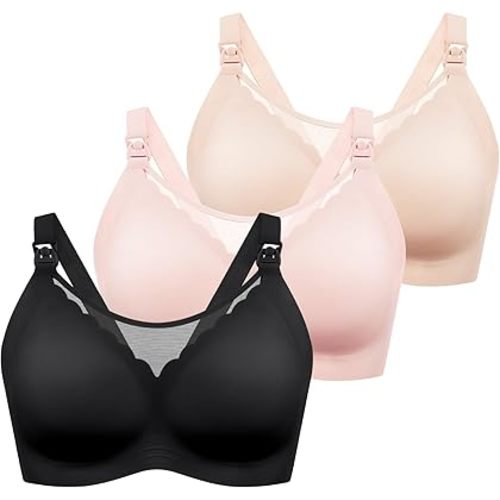 Nursing Bras for Breastfeeding Comfort Maternity Bras Natural Pregnancy Bras for Women