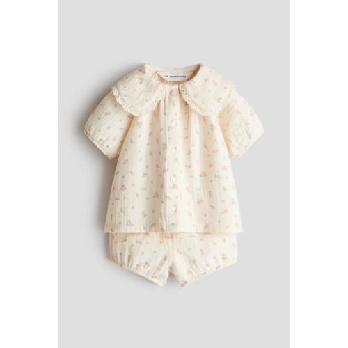 2-piece Cotton Muslin Set, 12M
- Only a few left