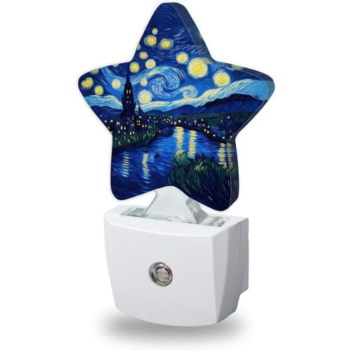 Starry Sky Night Night Light for Kids,Starry Sky Night Night Lights Plug Into Wall, Lightweight Dusk to Dawn Light Sensor Warm Nightlights for Girls Boys Bedroom Nursery Basement