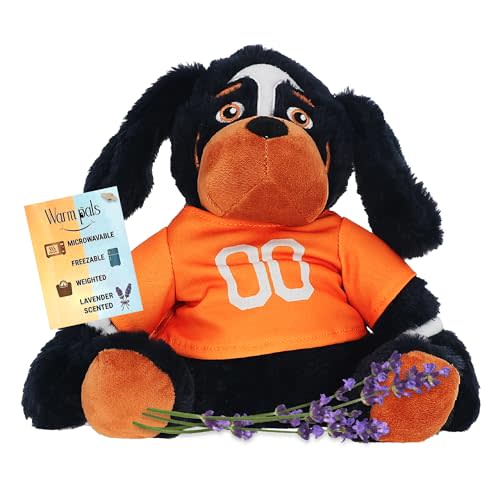 Warm Pals Smokey, Tennessee Vols Mascot Plush, Officially Licensed NCAA | 1.5 lbs, Heatable and Coolable, Lavender Scented, Great Bedtime Comfort