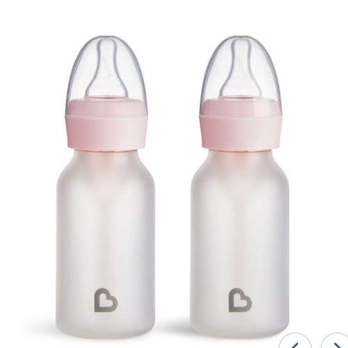 Bond™ Silicone Glass Bottle 4oz or 8oz, 2pk | Munchkin