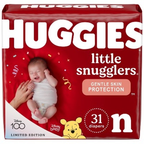 Huggies Little Snugglers Baby Diapers – (select Size And Count)