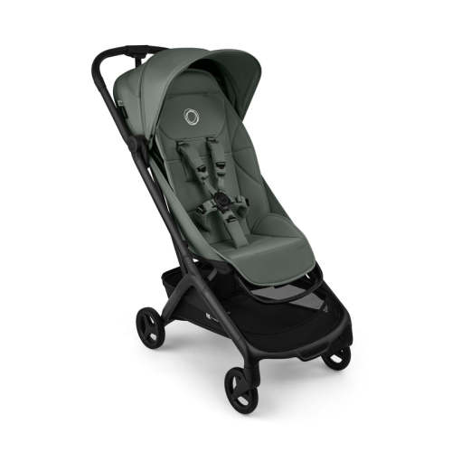 Bugaboo Butterfly 2 Plus Travel Stroller  - BLACK/FOREST GREEN-FOREST GREEN