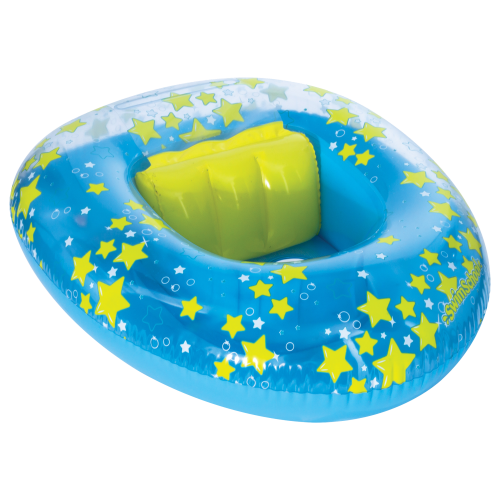 Aqua-Leisure SwimSchool Star BabyBoat with Backrest and Safety Seat