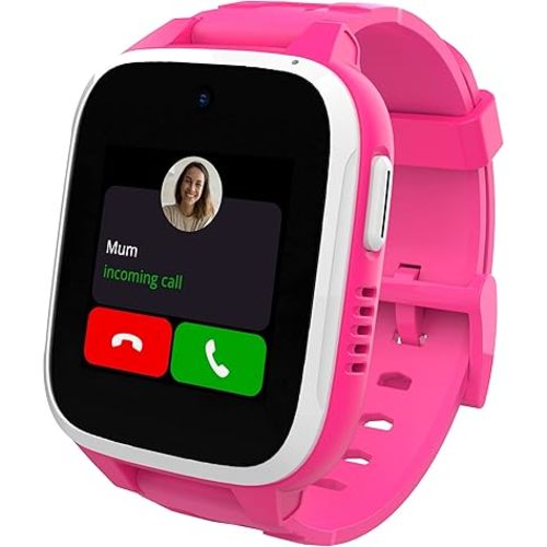 XPLORA XGO 3 - Watch Phone for Children (4G) - Calls, Messages, Kids School Mode, SOS Function, GPS Location, Camera and Pedometer – (Subscription Required) (Pink)