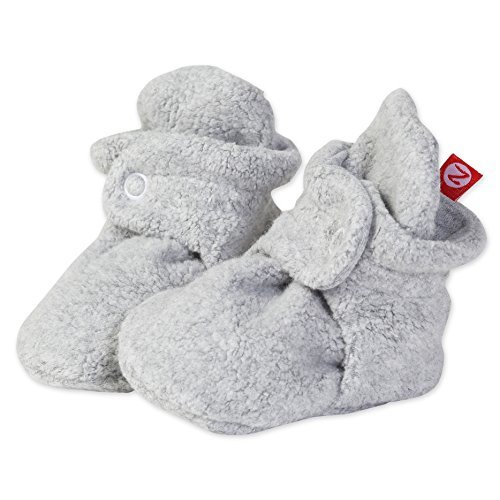 Zutano Cozie Bootie - Heather Gray - 6M