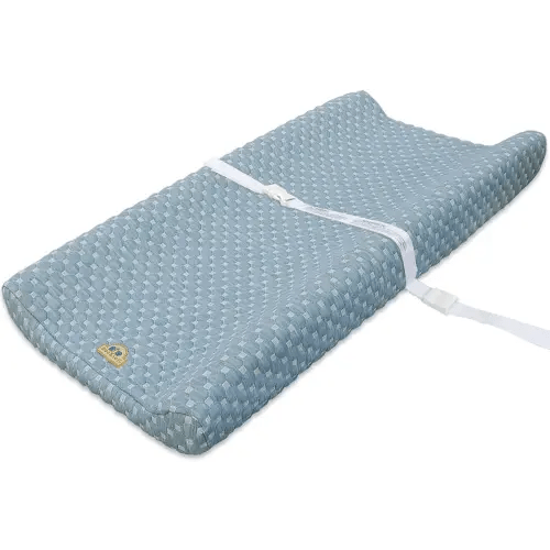 Super Soft and Comfy Changing Pad Cover for Baby by BlueSnail (Blue)