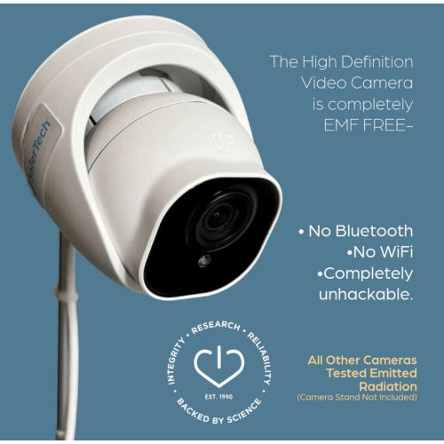 No WiFi & No EMF Wired Baby Monitor System