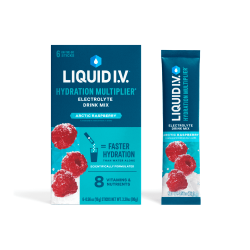 Liquid I.V.® Arctic Raspberry Hydration Multiplier® Powdered Electrolyte Drink Mix, 6 CT
