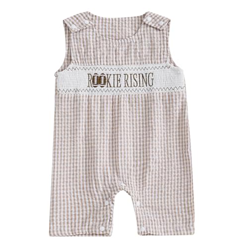 BemeyourBBs Newborn Baby Boy Romper Sleeveless Jumpsuit One Piece Outfit Overall Summer Clothes