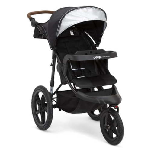 Jeep TurboGlyde Jogging Stroller by Delta Children, Black - Walmart.com