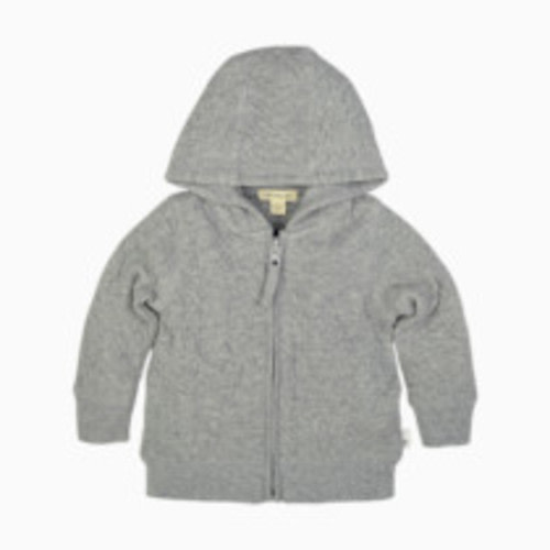 Burt's Bees Baby Unisex Jacket, Lightweight Zip-up Sweatshirt Hooded Coat or Vest, Organic Cotton