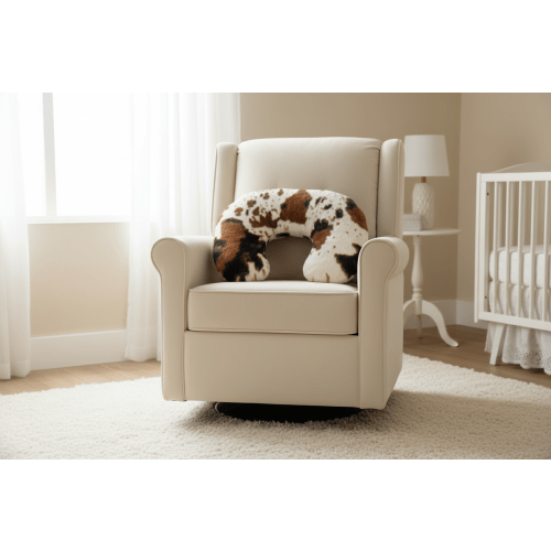 Cow Minky and Minky Western Nursing Pillow Cover – DBC Baby Bedding Co