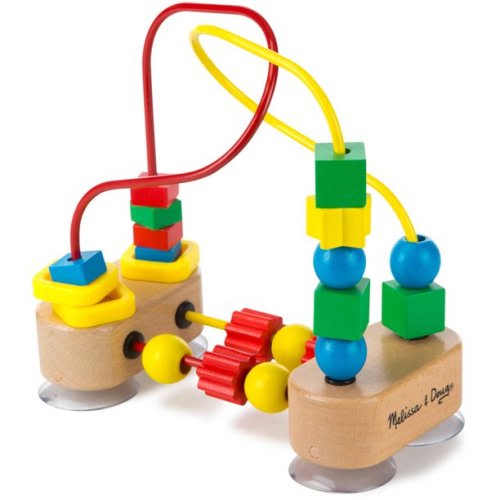 Melissa & Doug First Bead Maze - Wooden Educational Toy