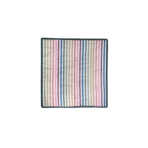 Little Unicorn 5' x 5' Outdoor Blanket - Chroma Rugby Stripe: Abstract Pattern, Picnic Blanket