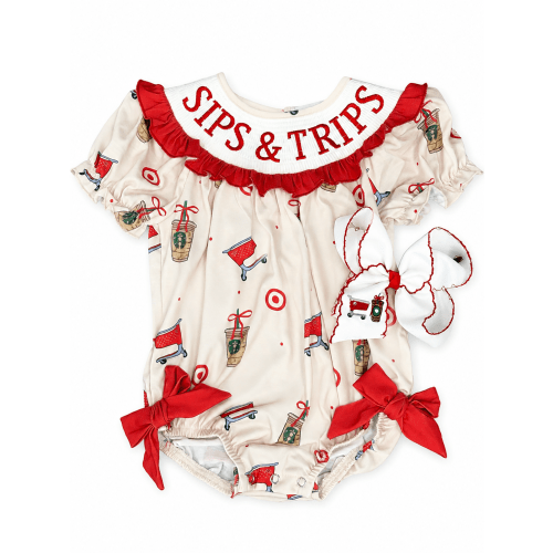 Sips & Trips Smock Bubble