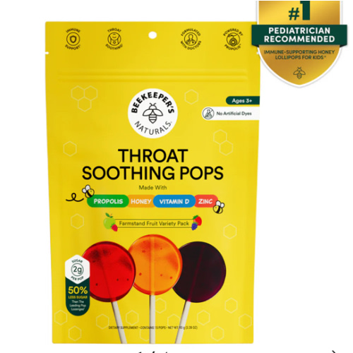 Throat Soothing Lollipops