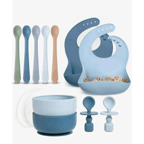 Silicone Baby Feeding Set 11-Piece